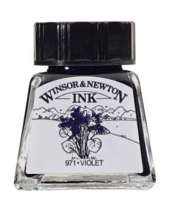 Winsor & Newton Drawing Ink - Bottle of 14 ML - Violet (688)