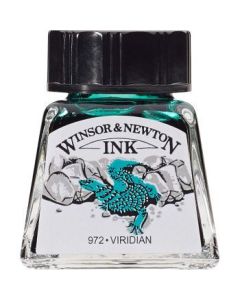 Winsor & Newton Drawing Ink - Bottle of 14 ML - Viridian (692)