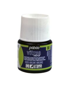 Pebeo Vitrea 160 Glossy Glass Paint - 45 ML Bottle - Lazuli (08)