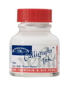 Winsor & Newton Calligraphy Ink - Bottle of 30 ML - White (702)