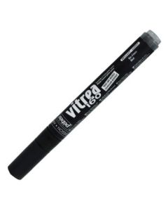 Pebeo Vitrea 160 Glass Paint Marker - Gloss - Bullet Tip - 1.2 MM - Ink Black (88)