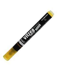 Pebeo Vitrea 160 Glass Paint Marker - Frosted - Bullet Tip - 1.2 MM - Lemon (90)