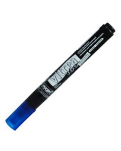 Pebeo Vitrea 160 Glass Paint Marker - Frosted - Bullet Tip - 1.2 MM - Gitane Blue (94)