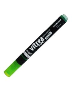 Pebeo Vitrea 160 Glass Paint Marker - Frosted - Bullet Tip - 1.2 MM - Aniseed Green (97)