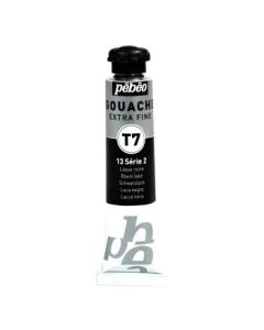 Pebeo Gouache Extra Fine T7 Paint - Black Lake (013) - 20 ML Tube