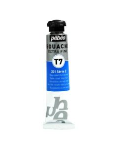 Pebeo Gouache Extra Fine T7 Paint - Dark Cobalt Blue Hue (201) - 20 ML Tube