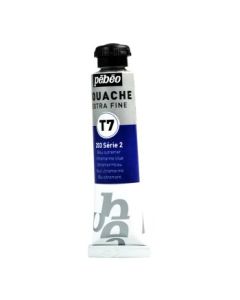 Pebeo Gouache Extra Fine T7 Paint - Ultramarine Blue (203) - 20 ML Tube