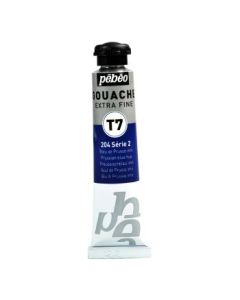 Pebeo Gouache Extra Fine T7 Paint - Prussian Blue Hue (204) - 20 ML Tube