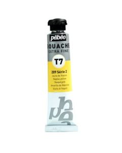 Pebeo Gouache Extra Fine T7 Paint - Naples Yellw (209) - 20 ML Tube