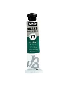 Pebeo Gouache Extra Fine T7 Paint - Emerald Green (222) - 20 ML Tube