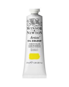 Winsor & Newton Artists' Oil Colour - Tube of 37 ML - Bismuth Yellow (025)