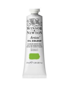 Winsor & Newton Artists' Oil Colour - Tube of 37 ML - Cadmium Green Pale (084)