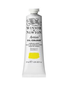 Winsor & Newton Artists' Oil Colour - Tube of 37 ML - Cadmium Lemon (086)