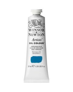 Winsor & Newton Artists' Oil Colour - Tube of 37 ML - Cerulean Blue (137)