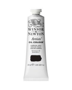 Winsor & Newton Artists' Oil Colour - Tube of 37 ML - Charcoal Grey (142)