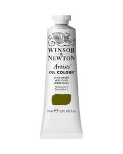 Winsor & Newton Artists' Oil Colour - Tube of 37 ML - Olive Green (447)