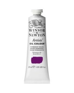 Winsor & Newton Artists' Oil Colour - Tube of 37 ML - Permanent Mauve (491)