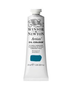 Winsor & Newton Artists' Oil Colour - Tube of 37 ML - Phthalo Turquoise (526)