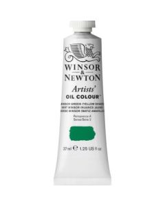 Winsor & Newton Artists' Oil Colour - Tube of 37 ML - Winsor Green Yellow Shade (721)