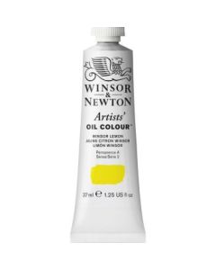 Winsor & Newton Artists' Oil Colour - Tube of 37 ML - Winsor Lemon (722)