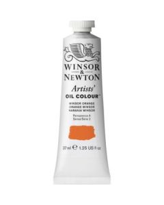 Winsor & Newton Artists' Oil Colour - Tube of 37 ML - Winsor Orange (724)