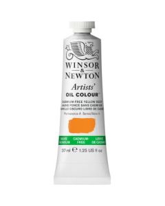 Winsor & Newton Artists' Oil Colour - Tube of 37 ML - Cadmium Free Yellow Deep (891)