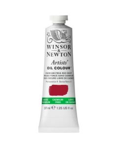 Winsor & Newton Artists' Oil Colour - Tube of 37 ML - Cadmium Free Red Deep (895)