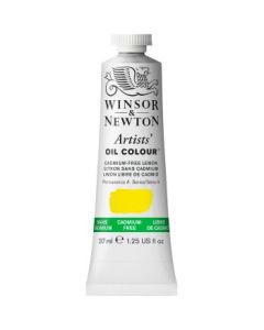 Winsor & Newton Artists' Oil Colour - Tube of 37 ML - Cadmium Free Lemon (898)