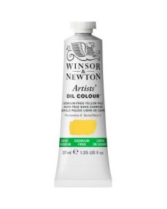 Winsor & Newton Artists' Oil Colour - Tube of 37 ML - Cadmium Free Yellow Pale (907)