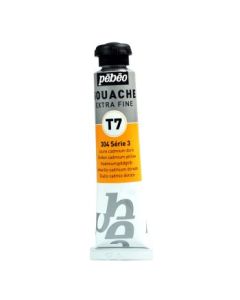 Pebeo Gouache Extra Fine T7 Paint - Golden Cadmium Yellow (304) - 20 ML Tube