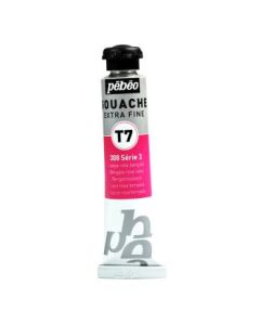 Pebeo Gouache Extra Fine T7 Paint - Bengale Rose Lake (308) - 20 ML Tube