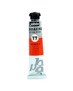 Pebeo Gouache Extra Fine T7 Paint - Light Orange (313) - 20 ML Tube