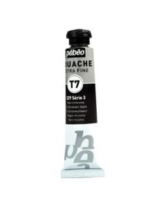 Pebeo Gouache Extra Fine T7 Paint - Trichromatic Black (329) - 20 ML Tube