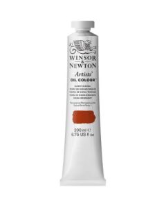 Winsor & Newton Artists' Oil Colour - Tube of 200 ML - Burnt Sienna (074)