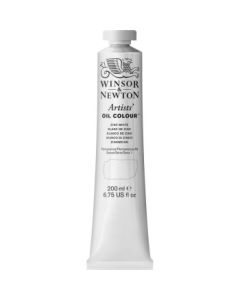 Winsor & Newton Artists' Oil Colour - Tube of 200 ML - Zinc White (748)