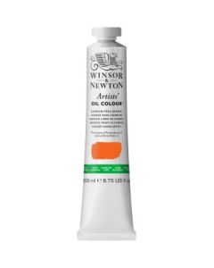 Winsor & Newton Artists' Oil Colour - Tube of 200 ML - Cadmium Free Orange (899)