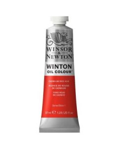 Winsor & Newton Winton Oil Colour - Tube of 37 ML - Cadmium Red Hue (095)