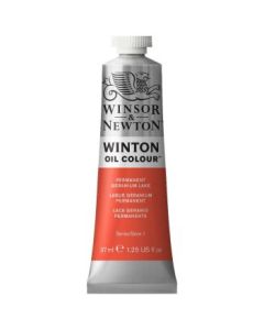 Winsor & Newton Winton Oil Colour - Tube of 37 ML - Permanent Geranium Lake (480)