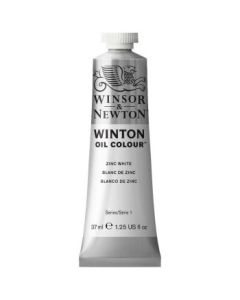 Winsor & Newton Winton Oil Colour - Tube of 37 ML - Zinc White (748)