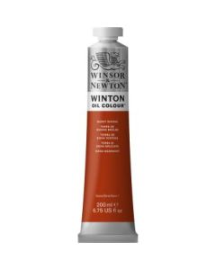 Winsor & Newton Winton Oil Colour - Tube of 200 ML - Burnt Sienna (074)