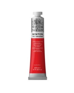 Winsor & Newton Winton Oil Colour - Tube of 200 ML - Cadmium Scarlet Hue (107)