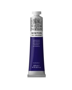 Winsor & Newton Winton Oil Colour - Tube of 200 ML - Dioxazine Blue (406)