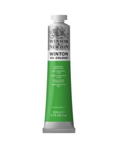 Winsor & Newton Winton Oil Colour - Tube of 200 ML - Permanent Green Light (483)