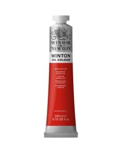 Winsor & Newton Winton Oil Colour - Tube of 200 ML - Vermilion Hue (682)