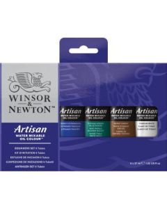 Winsor & Newton Artisan Water Mixable Oil Colour Beginner's Set - 6 x 37ml tubes