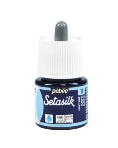 Pebeo Setasilk Paint - 45 ml Bottle - Navy Blue (11)