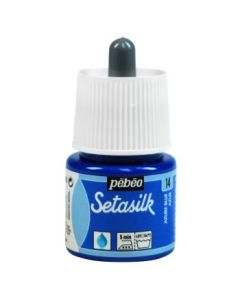 Pebeo Setasilk Paint - 45 ml Bottle - Azure Blue (14)