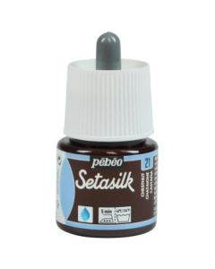 Pebeo Setasilk Paint - 45 ml Bottle - Chestnut (21)