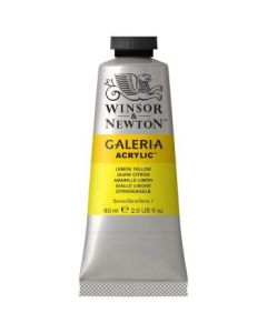 Winsor & Newton Galeria Acrylic Colour - Tube of 60 ML - Lemon Yellow (346)