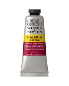 Winsor & Newton Galeria Acrylic Colour - Tube of 60 ML - Permanent Alizarin Crimson (466)